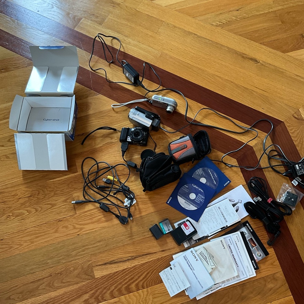 Sony Vintage Camera Bundle